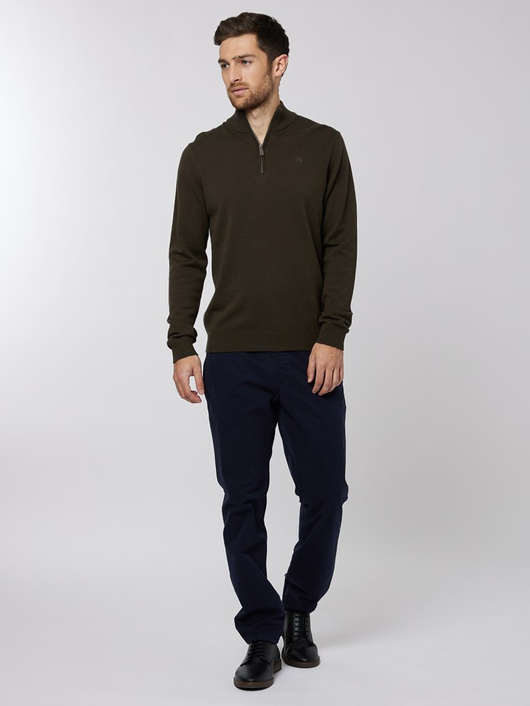 Easton zip neck genser 7501250_GOY-VESB-A22-Modell-Front_chn=vic_1840.jpg_Front||Front