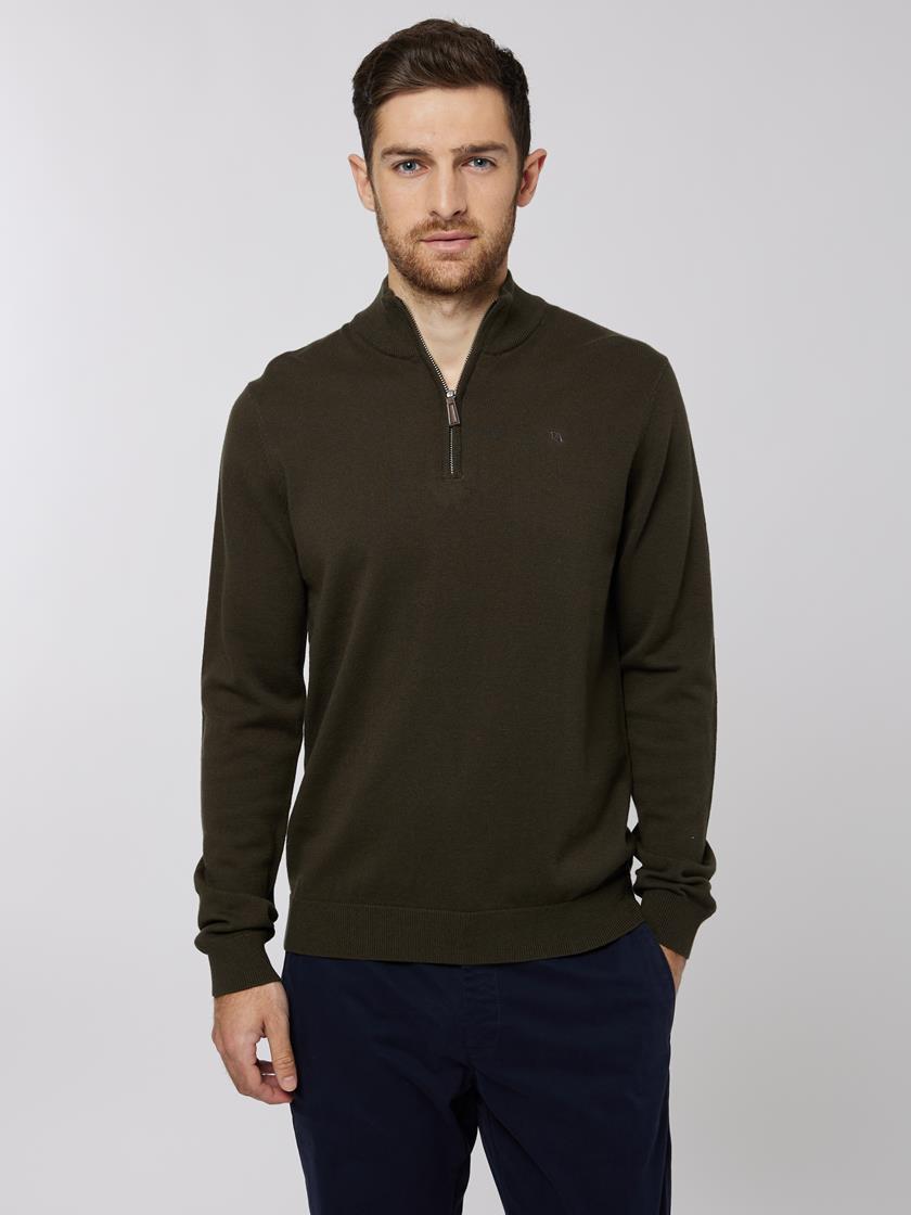 Easton zip neck genser GOY