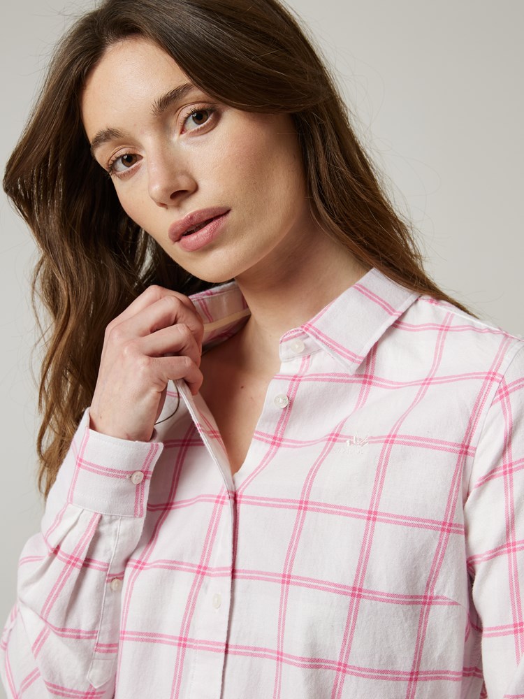 Manon flanellskjorte 7501257_EN3-JEANPAUL-S23-Modell-Front_6238_MQX_Manon flanellskjorte MQX_Manon flanellskjorte MQX 7501257.jpg_