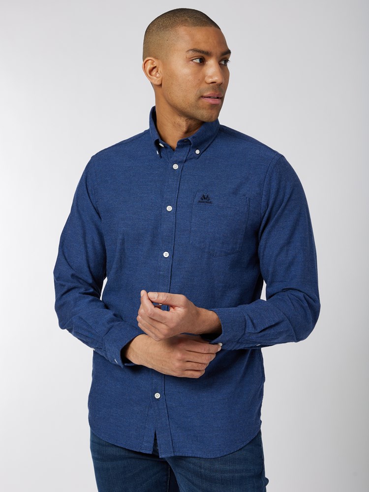 Keith skjorte - classic fit 7501298_EHA-JEANPAUL-W22-Modell-Front_9148_Keith skjorte - classic fit EHA.jpg_Front||Front