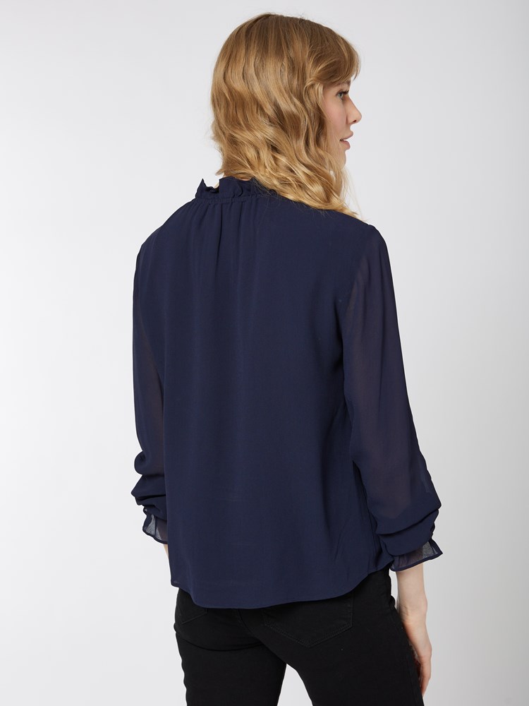 Sandra bluse 7501303_EM6-JEANPAUL-W22-Modell-Back_9383_Sandra bluse EM6_Sandra bluse EM6 7501303.jpg_Back||Back