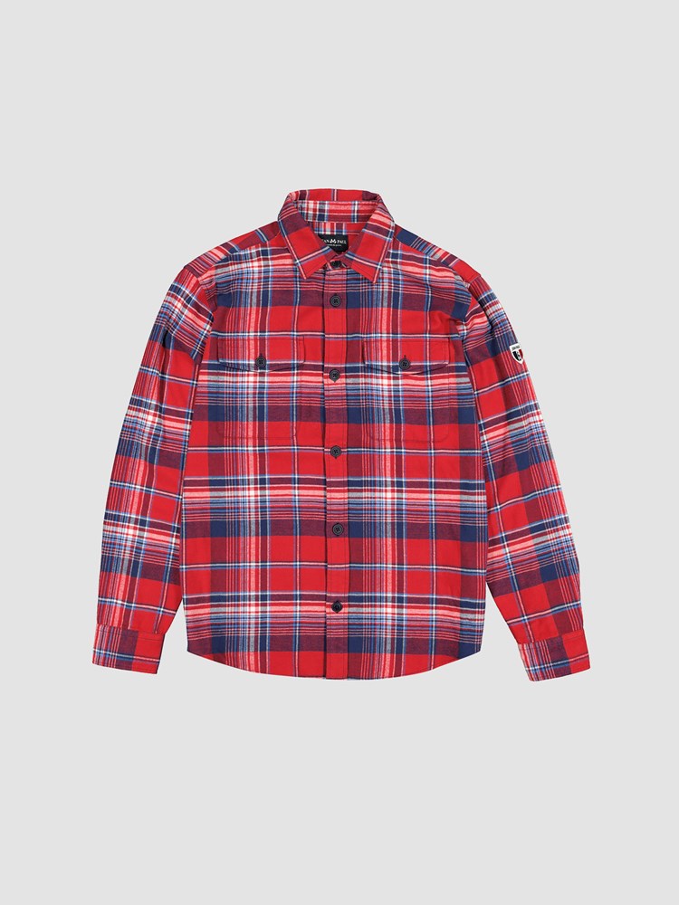 Tignes skjortejakke - classic fit 7501309_KB6-JEANPAUL-W22-Front_2132_Tignes skjortejakke - classic fit KB6.jpg_Front||Front