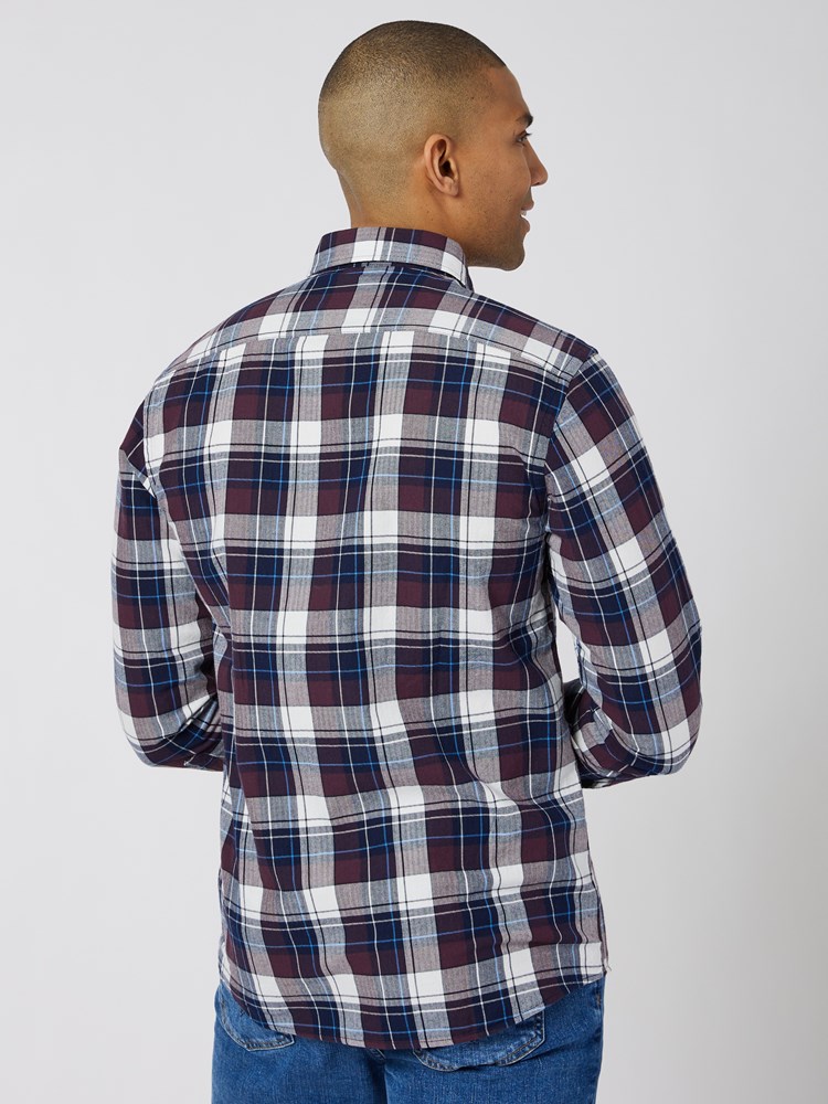 Marcel skjorte - regular fit 7501485_MWU-JEANPAUL-W22-Modell-Back_5450_Marcel skjorte - regular fit MWU.jpg_Back||Back