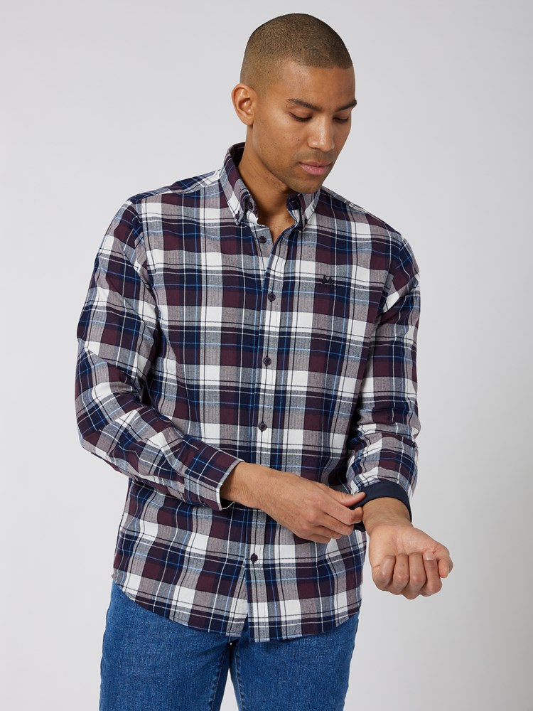 Marcel skjorte - regular fit 7501485_MWU-JEANPAUL-W22-Modell-Front_25_Marcel skjorte - regular fit MWU.jpg_Front||Front