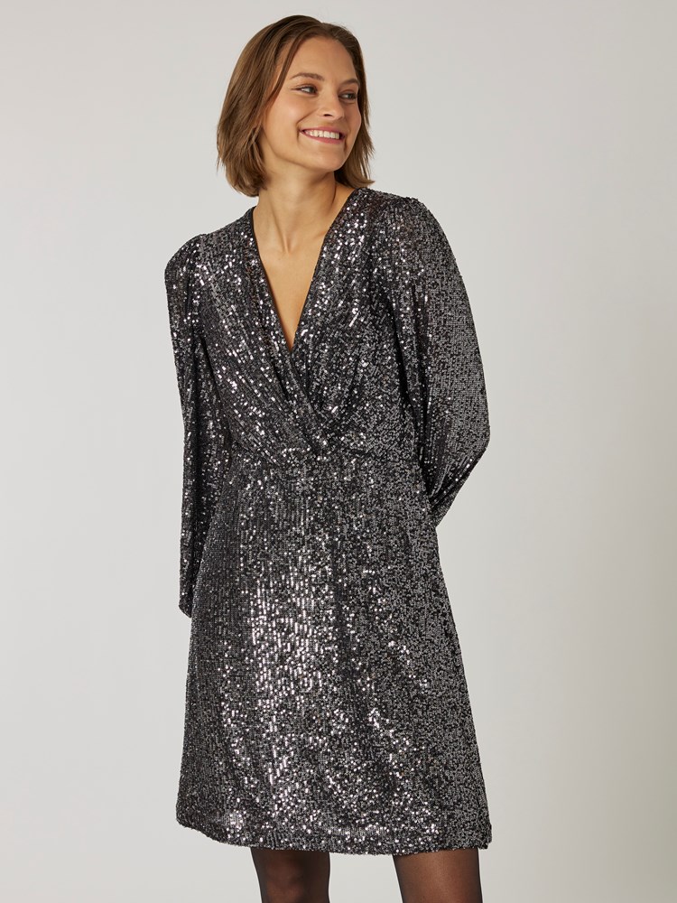 Sparkling kjole 7501542_CAB-BLU-W22-Modell-Front_chn=vic_4824_Sparkling kjole CAB 7501542.jpg_Front||Front