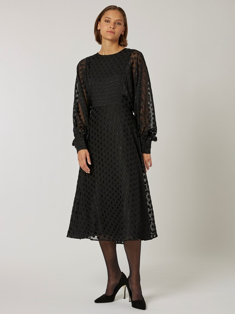 Arya midi kjole 7501708_CAB-BLU-W22-Modell-Front_chn=vic_1007_Arya midi kjole CAB 7501708.jpg_Front||Front