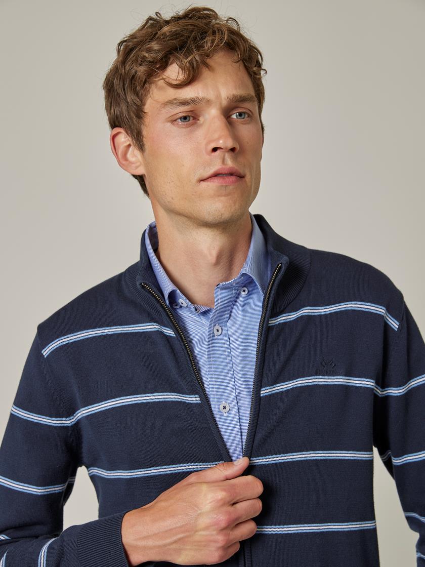 Gerard stripet cardigan EM6