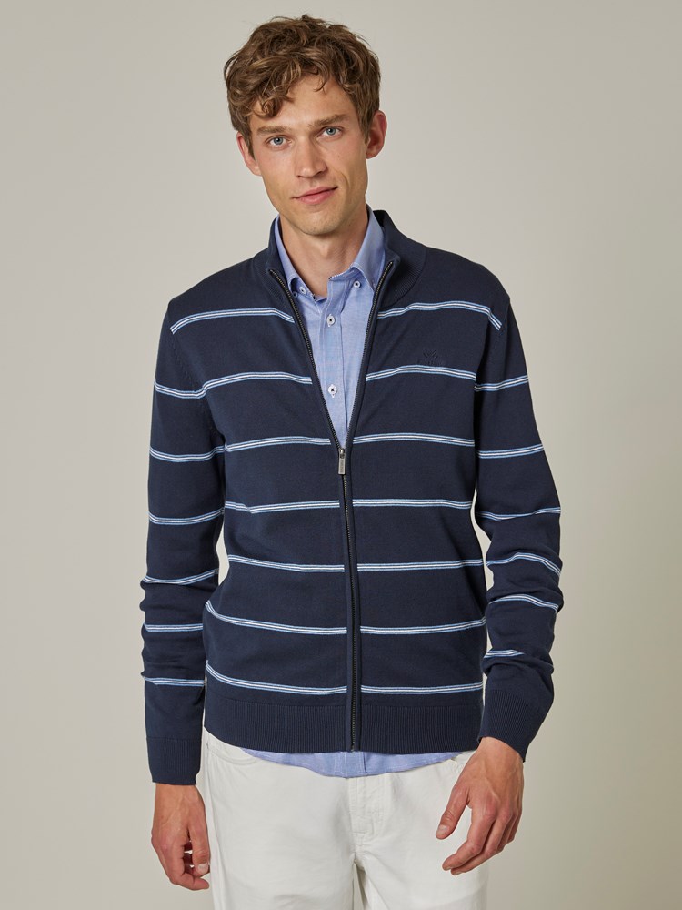 Gerard stripet cardigan 7501817_EM6_Jean Paul_Gerard Stripet Cardigan_S23_Modell (4).jpg_
