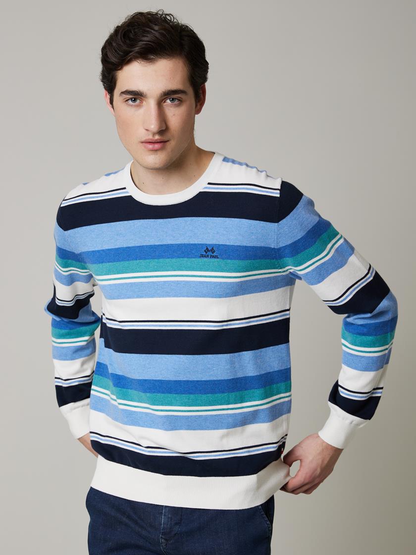 Gerard multistripet genser O79