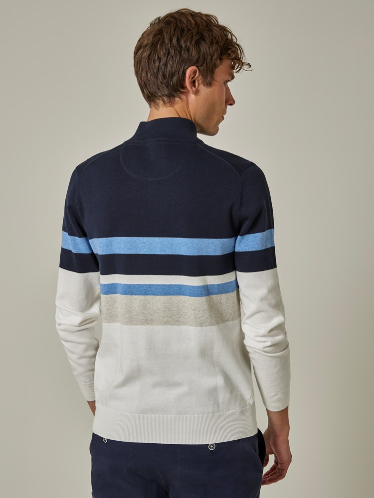 Gerard stripet zipneck 7501867_O79_Jean Paul_Gerard Stripet Genser_S23_Modell (2)_Gerard stripet zipneck O79.jpg_