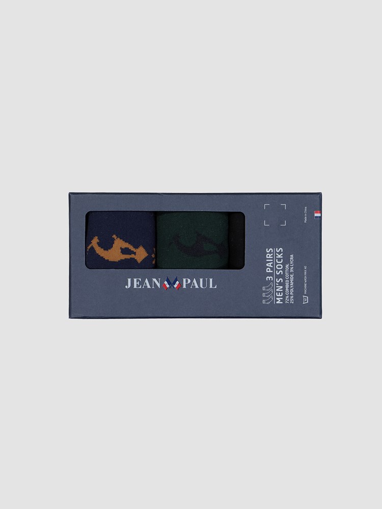 Julian 3 pk sokker 7501903_GPZ-JEANPAUL-W22-Front_8383.jpg_Front||Front