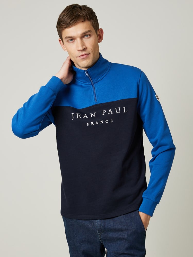 Timmy zipneck 7501918_ENQ-JEANPAUL-S23-Modell-Front_7347_Timmy zipneck ENQ.jpg_Front||Front