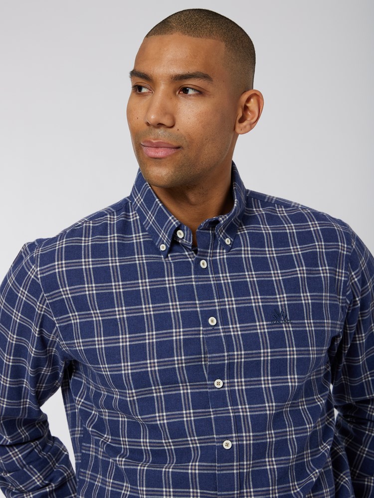 Jacob twillskjorte - regular fit 7502213_ENB-JEANPAUL-W22-Modell-Front_5084.jpg_Front||Front
