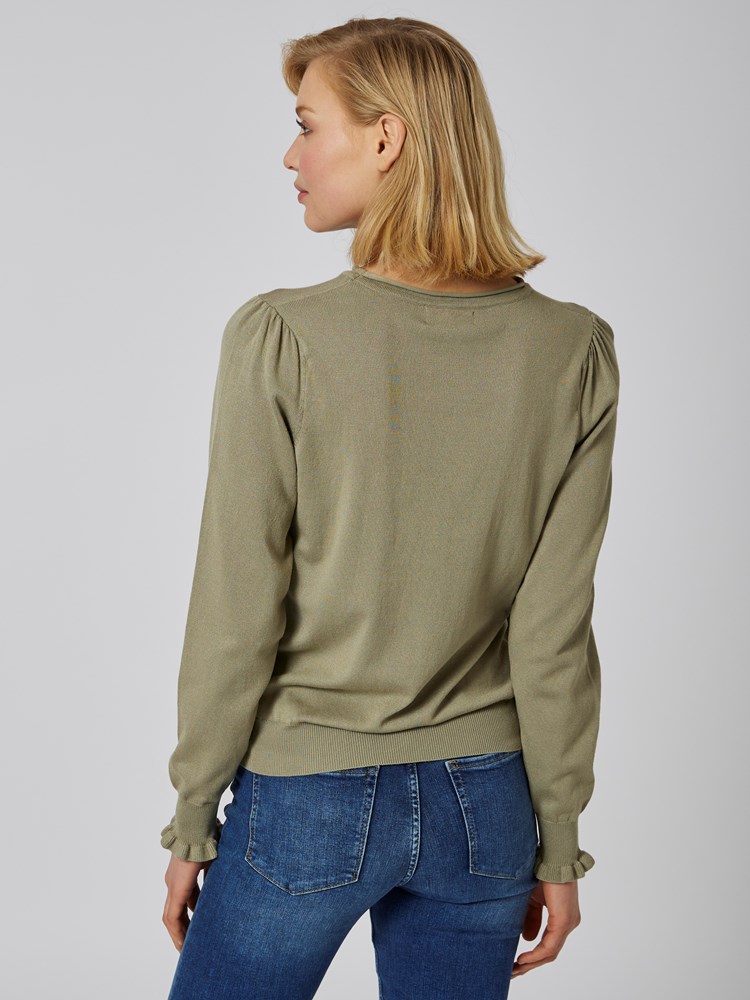 Fredrikke genser 7502253_I5Z-MELL-S23-Modell-Back_chn=vic_114_Fredrikke genser I5Z 7502253.jpg_Back||Back