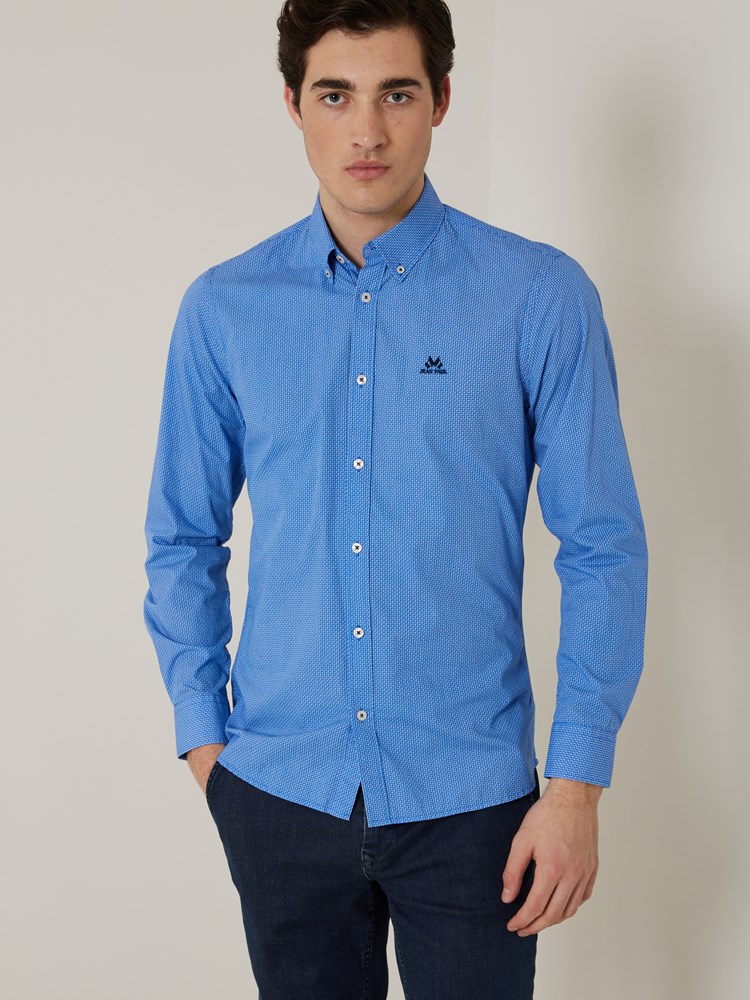 David skjorte - Slim fit 7502478_EOV-JEANPAUL-S23-Modell-Front_2670_David skjorte - Slim fit EOV.jpg_Front||Front