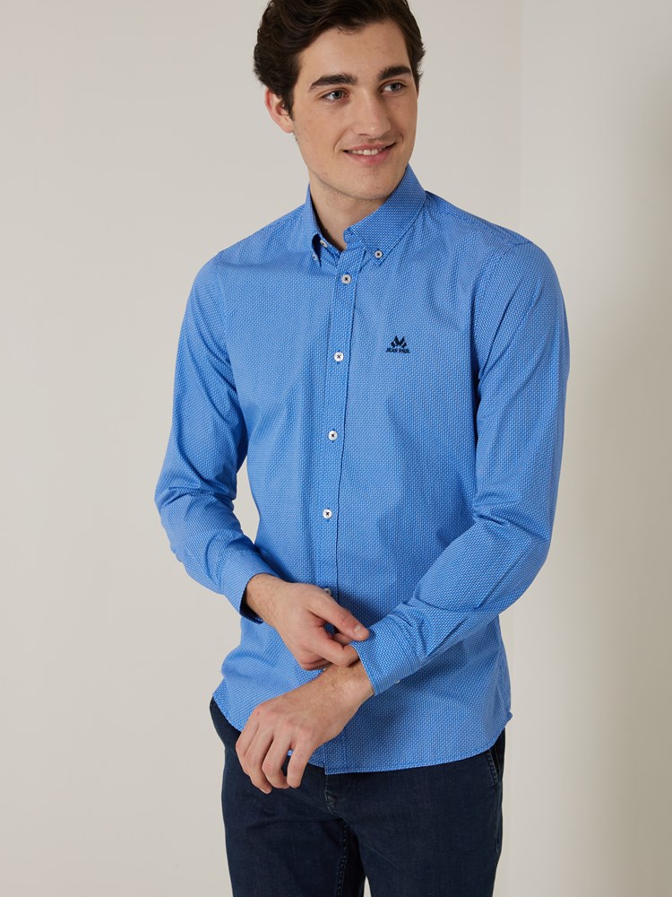 David skjorte - Slim fit 7502478_EOV-JEANPAUL-S23-Modell-Front_4037_David skjorte - Slim fit EOV.jpg_Front||Front