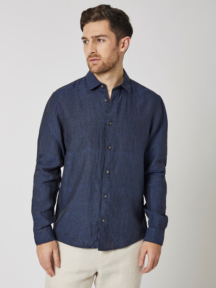 Conrad linskjorte 7502955_EM6-VESB-H23-Modell-Front_chn=vic_3745.jpg_Front||Front