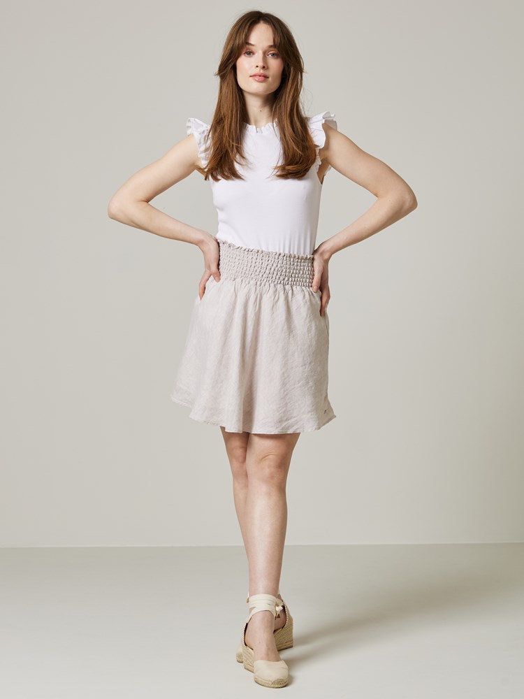 Sophia linskjørt 7503384_I4Y-JEANPAUL-H23-Front_6600_Sophia linskjørt.jpg_Front