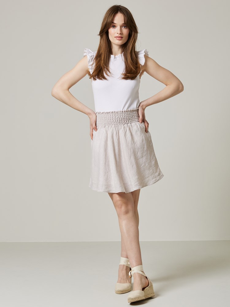 Sophia linskjørt 7503384_I4Y-JEANPAUL-H23-Front_8729_Sophia linskjørt.jpg_Front