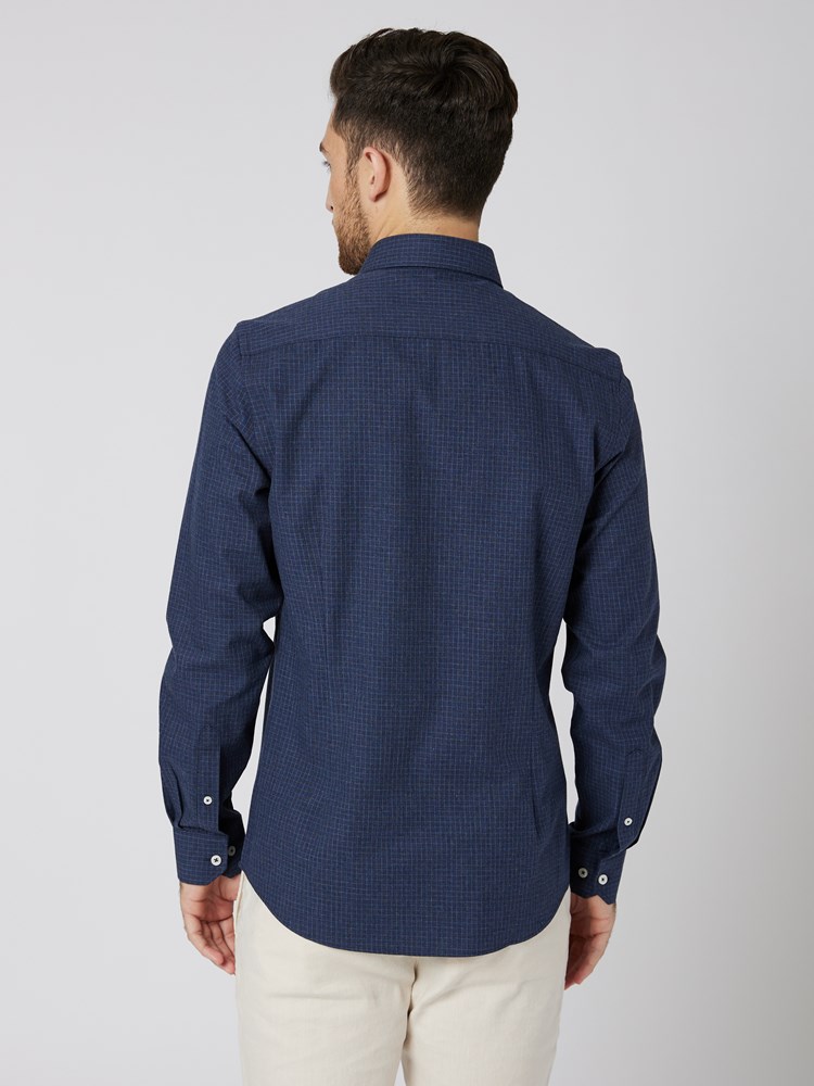 Frederick rutet skjorte 7503431_EM6-VESB-S23-Modell-Back_chn=vic_9074.jpg_Back||Back