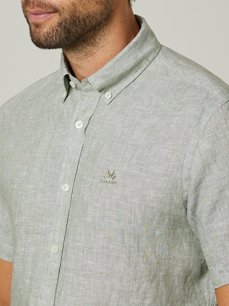 Dillon linskjorte - Regular - fit 7503634_GLS-JEANPAUL-H23-Front_2654_Dillon linskjorte - Regular - fit GLS.jpg_Front||Front