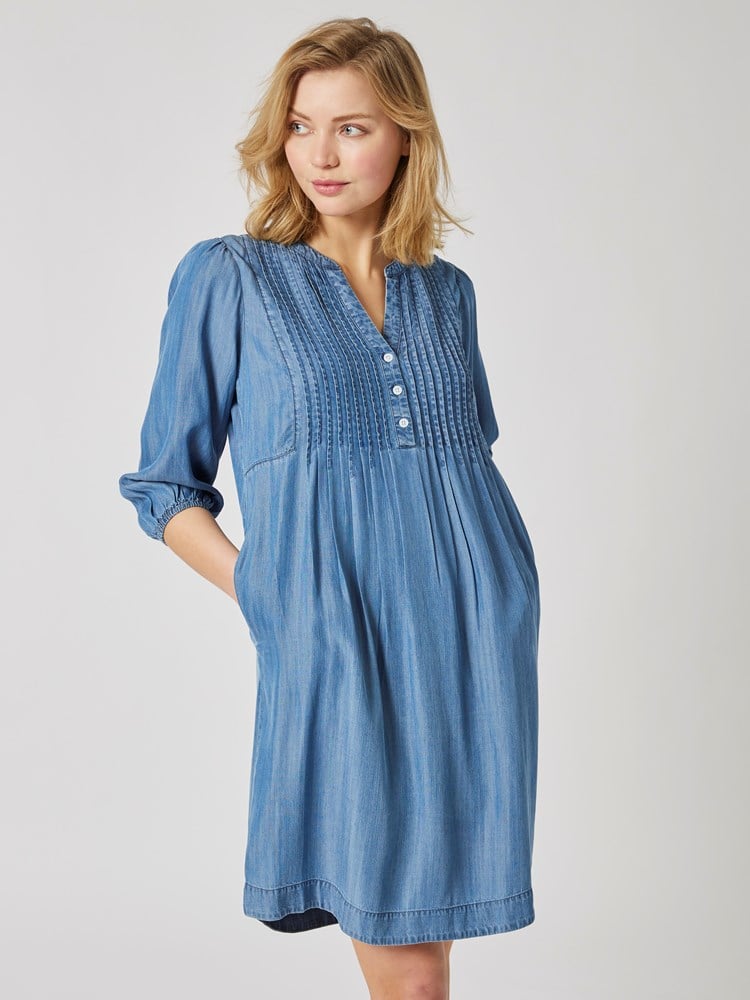 Louise kjole 7504108_ECL-MELL-H23-Modell-Front_chn=vic_1134_Louise kjole ECL 7504108.jpg_Front||Front