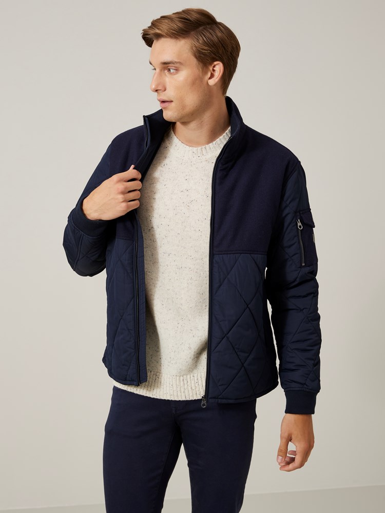 Siegle quilt jakke 7504182_EM6-JEANPAUL-A23-Front_2438_Siegle quilt jakke.jpg_Front||Front