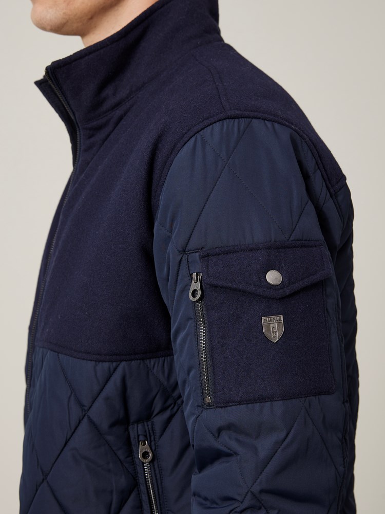 Siegle quilt jakke 7504182_EM6-JEANPAUL-A23-Front_6191_Siegle quilt jakke.jpg_Front||Front