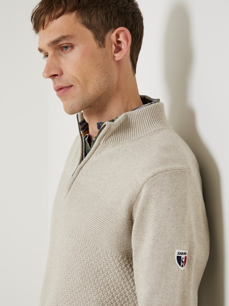 Pascal zipneck 7504355_I4C-JEANPAUL-A23-Modell-Front_1401_Pascal zipneck I4C.jpg_Front||Front