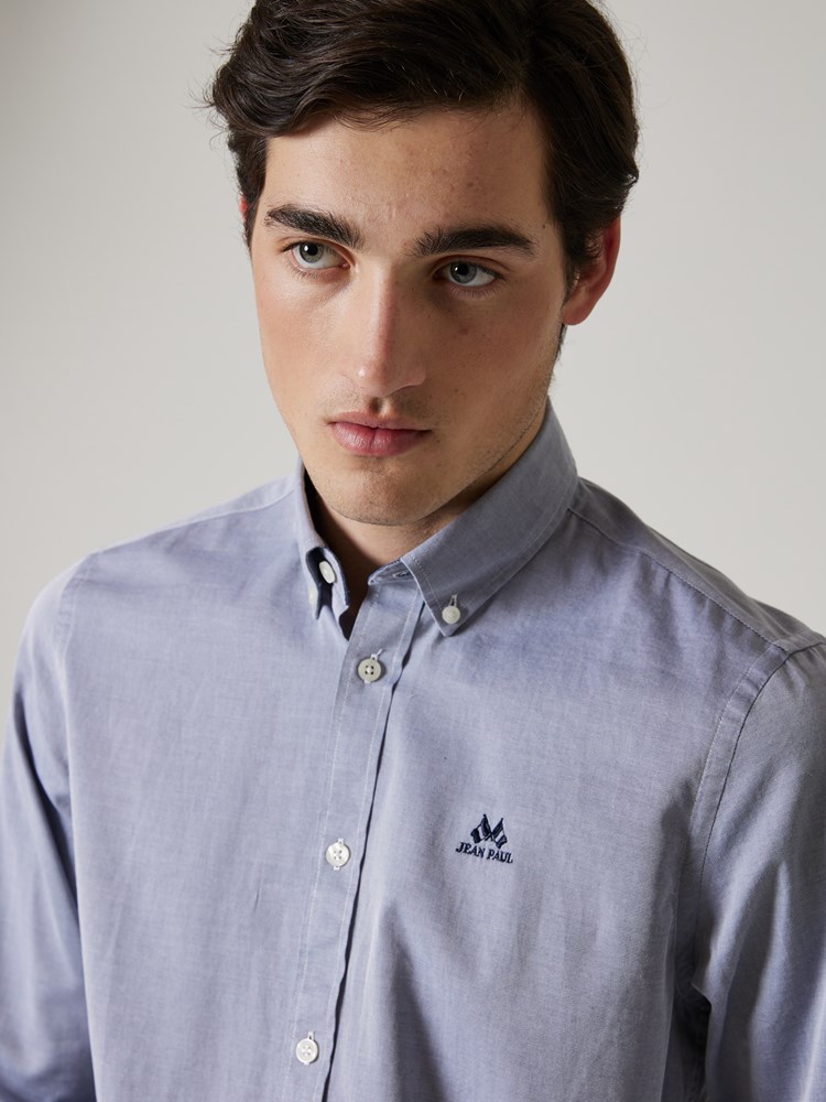 Carl skjorte - Regular fit 7504410_EGG-JEANPAUL-A23-Modell-Front_8156_Carl skjorte - Regular fit EGG.jpg_Front||Front