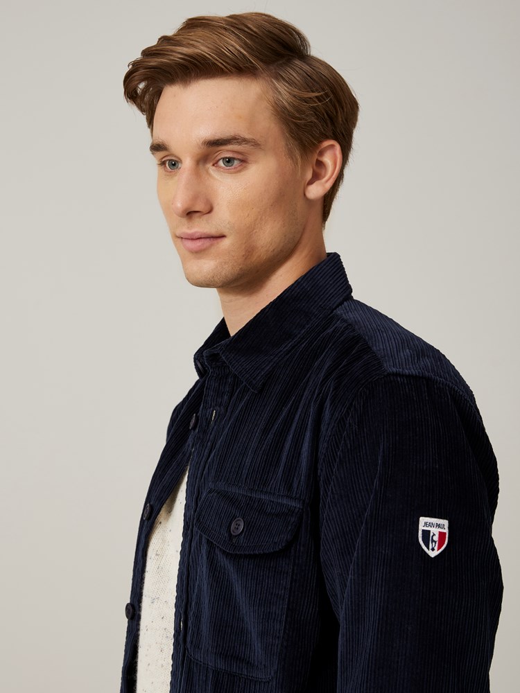 Aron cord skjortejakke 7504544_EM6-JEANPAUL-A23-Front_1619_Aron cord skjortejakke EM6.jpg_Front||Front