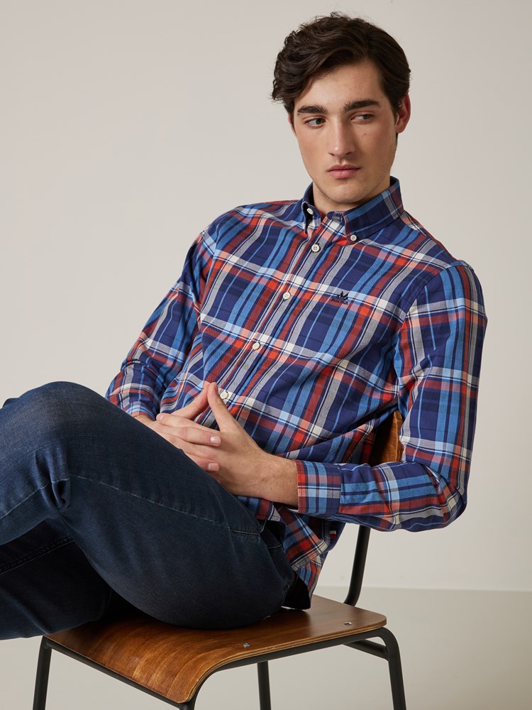 Berlioz skjorte - Regular fit 7504568_K4H-JEANPAUL-A23-Modell-Front_7099_Berlioz skjorte - Regular fit K4H.jpg_Front||Front