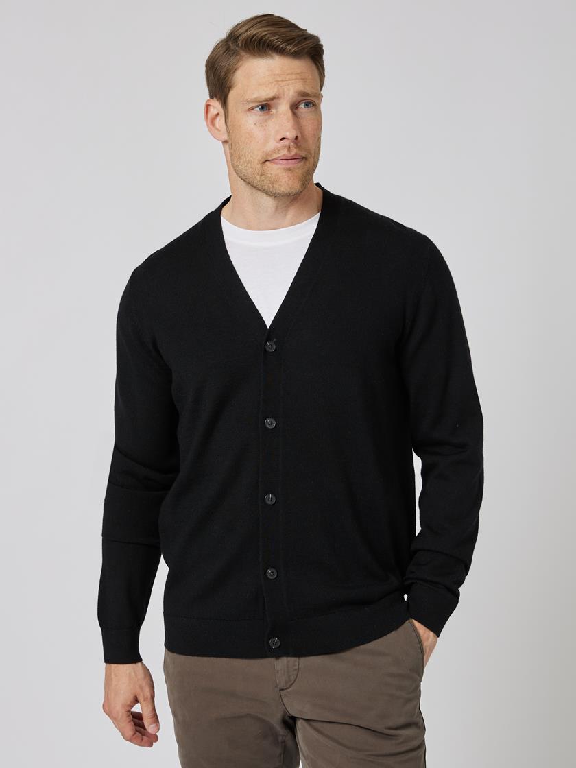 Ledger merino cardigan CAB