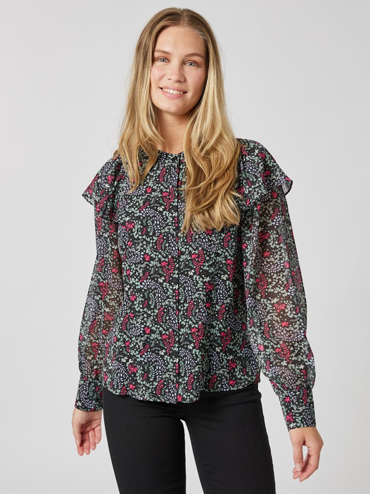 Lana bluse 7505312_MQR-MELL-A23-Modell-Front_chn=vic_1393_Lana bluse MQR_Lana bluse MQR 7505312.jpg_Front||Front