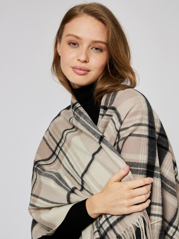 Rutet ull poncho 7505507_I2L-BLU-A23-details_chn=vic_2141_Rutet ull poncho I2L_Rutet ull poncho I2L 7505507.jpg_