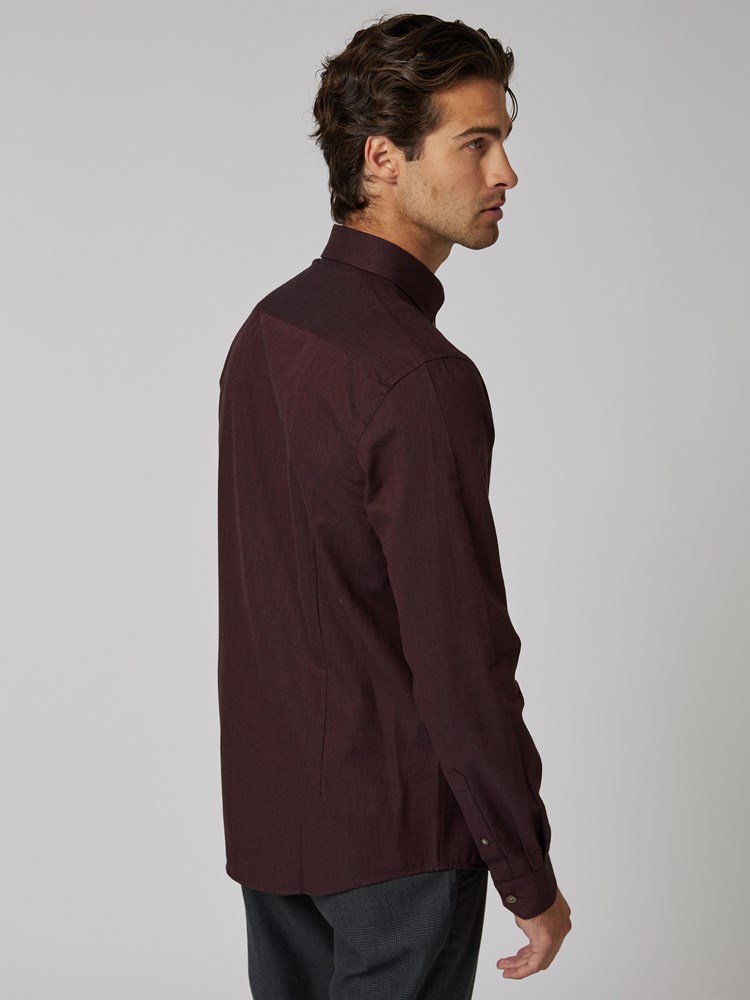 Flanell skjorte 7505739_MWJ-VESB-W23-Modell-Back_chn=vic_5675.jpg_Back||Back