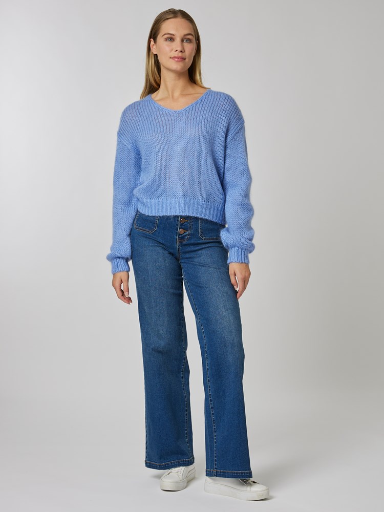 Arielle genser 7506021_R85-MELL-S24-Modell-Front_chn=vic_3294_Arielle genser R85_Arielle genser R85 7506021.jpg_Front||Front