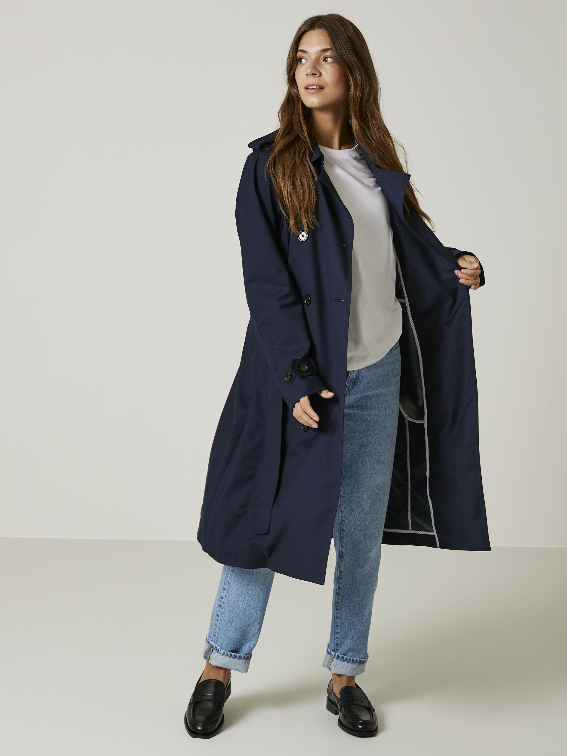 ジャケット・アウター Grace Long Trench Coat Grace Long Trench Coat