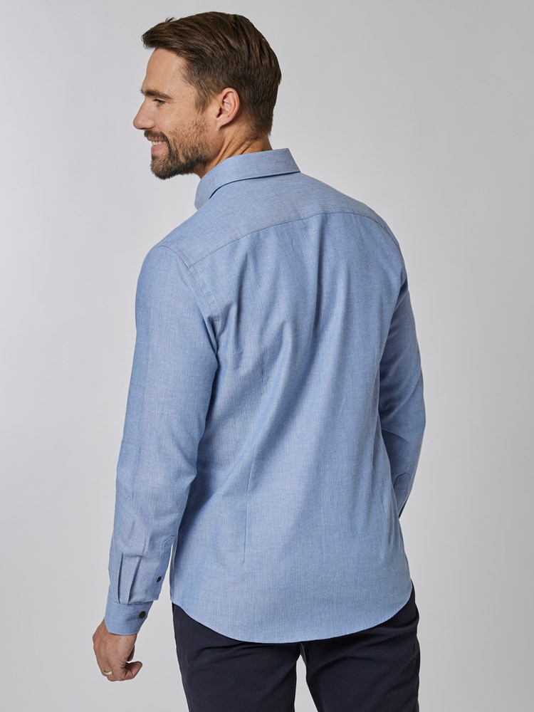 Frederick Skjorte 7506839_EDZ-VESB-S24-Modell-Back_chn=vic_3841_Frederick Skjorte EDZ_Frederick Skjorte EDZ 7506839.jpg_Back||Back