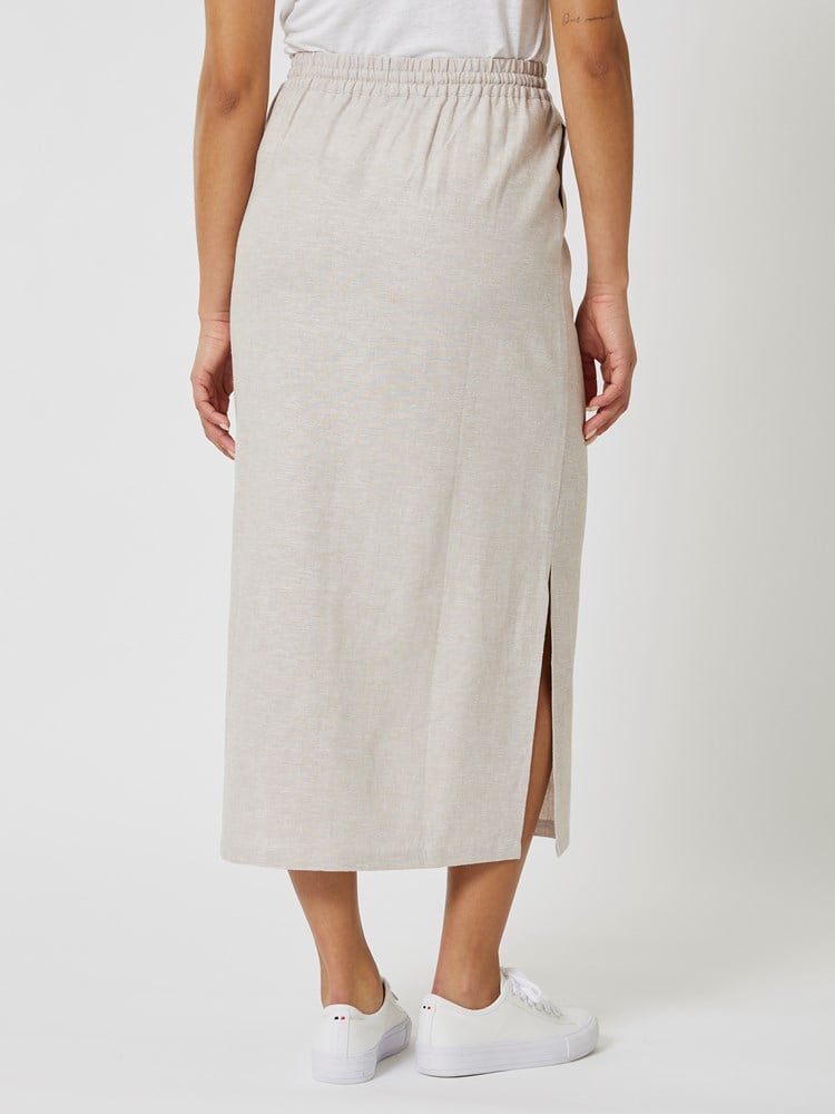 Mariella maxi skjørt 7507176_I2M-MELL-H24-Modell-Back_chn=vic_723_Mariella maxi skjørt I2M_Mariella maxi skjørt I2M 7507176.jpg_Back||Back
