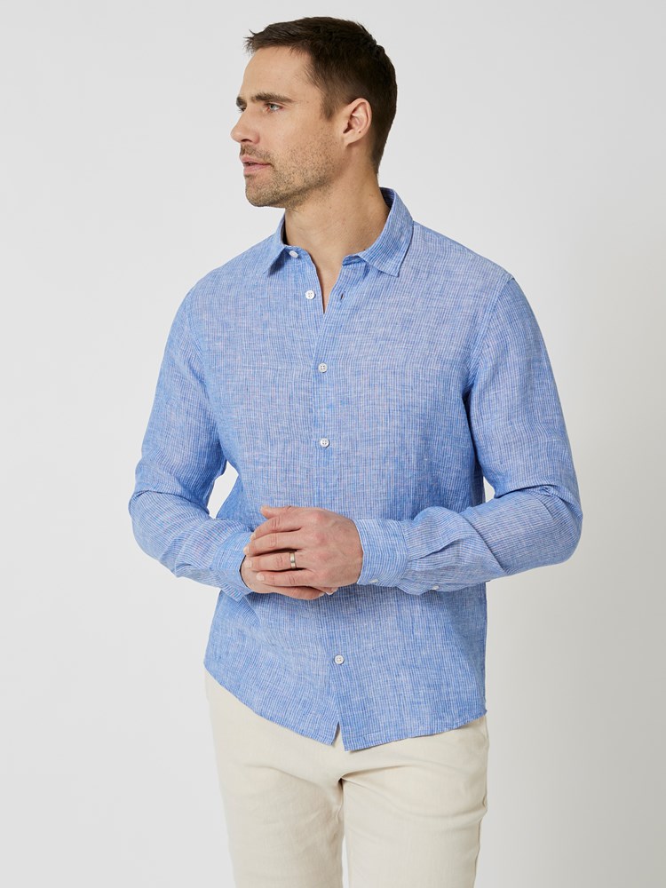 Conrad linskjorte 7507221_EEK-VESB-H24-Modell-Front_chn=vic_373_Conrad linskjorte EEK_Conrad linskjorte EEK 7507221.jpg_Front||Front