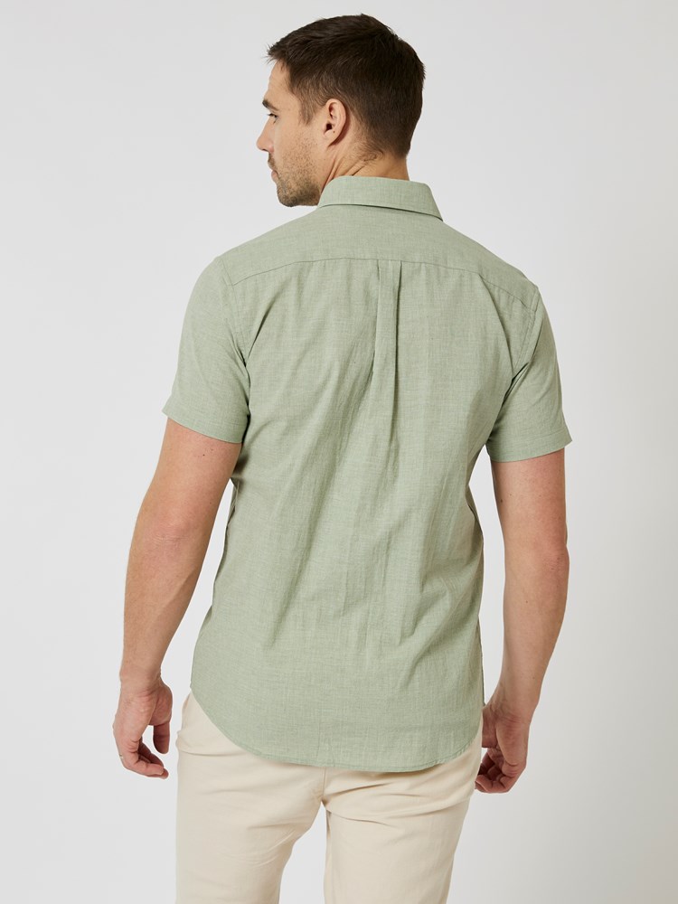 Calor kortermet skjorte 7507337_R69-MRCAPUCHIN-H24-Modell-Back_chn=vic_3872_Calor kortermet skjorte R69 7507337.jpg_Back||Back