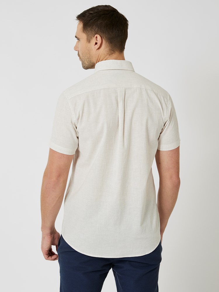 Calor kortermet skjorte 7507337_R84-MRCAPUCHIN-H24-Modell-Back_chn=vic_912_Calor kortermet skjorte R84 7507337.jpg_Back||Back