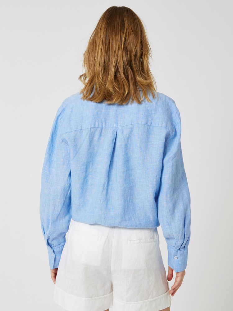 Lulu linskjorte 7507466_E9O-BLU-H24-Modell-Back_chn=vic_5138_Lulu linskjorte E9O_Lulu linskjorte E9O 7507466.jpg_Back
