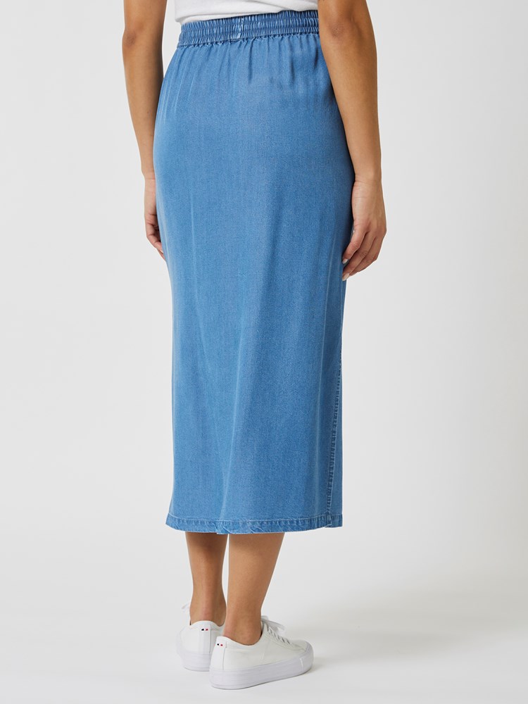Martine maxi skjørt 7507839_ECL-MELL-H24-Modell-Back_chn=vic_7514_Martine maxi skjørt ECL_Martine maxi skjørt ECL 7507839.jpg_Back||Back
