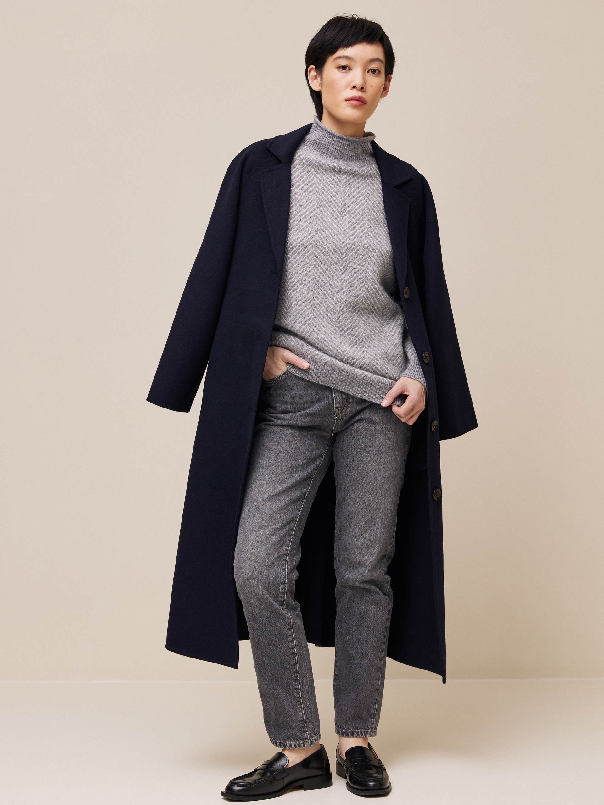 Rina genser Grey Melange | VIC