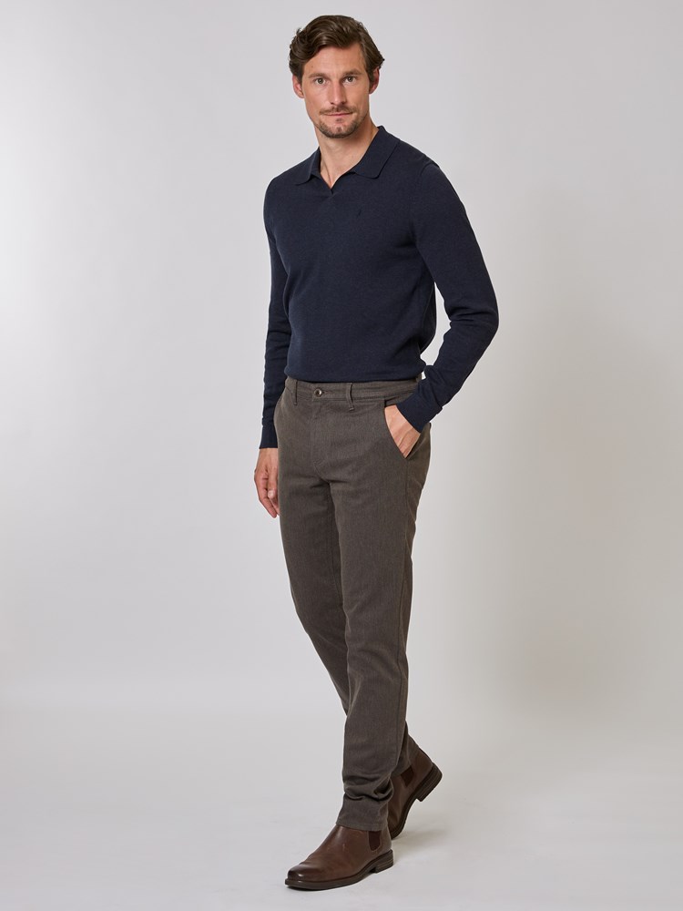 Regular melange chino 7508364_AIQ-MRCAPUCHIN-A24-details_chn=vic_7429_Regular melange chino AIQ_Regular melange chino AIQ 7508364.jpg_