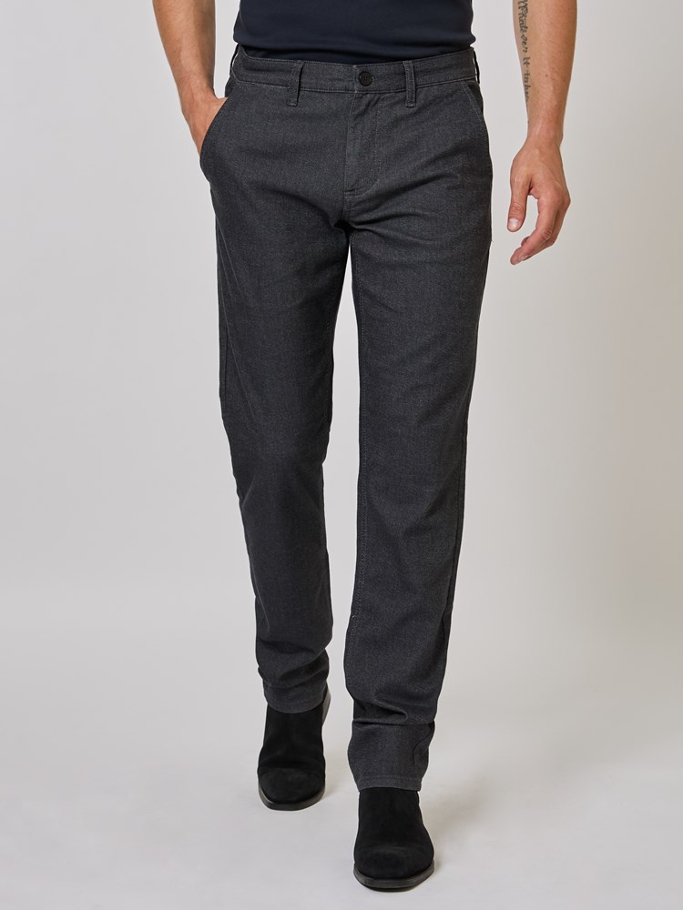 Regular melange chino 7508364_ID9-MRCAPUCHIN-A24-Modell-Front_chn=vic_1123_Regular melange chino ID9_Regular melange chino ID9 7508364.jpg_Front||Front