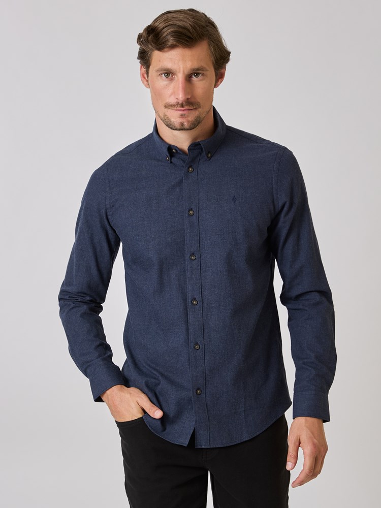 Flanell skjorte 7508775_EM6-VESB-A24-Modell-Front_chn=vic_7941_Flanell skjorte EM6_Flanell skjorte EM6 7508775.jpg_Front||Front