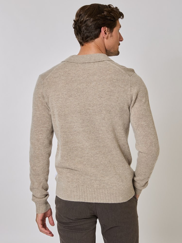 Sigurd pologenser med ull 7508901_R35-MRCAPUCHIN-A24-Modell-Back_chn=vic_7375_Sigurd pologenser med ull R35 7508901.jpg_Back||Back
